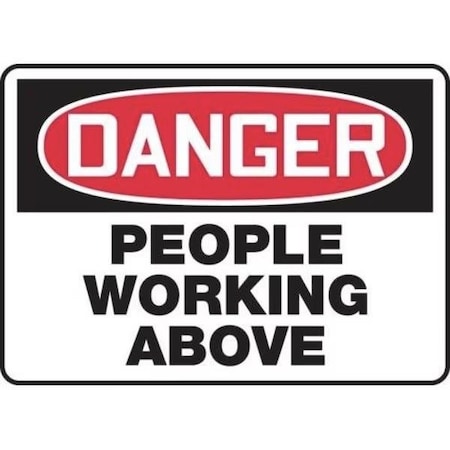 Accuform OSHA DANGER SAFETY SIGN ACID 10 in  X MCHL180VP